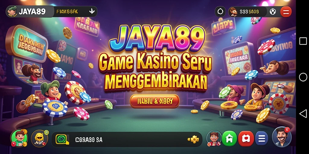 Tampilan gameplay seru di JAYA89 dengan berbagai permainan kasino.