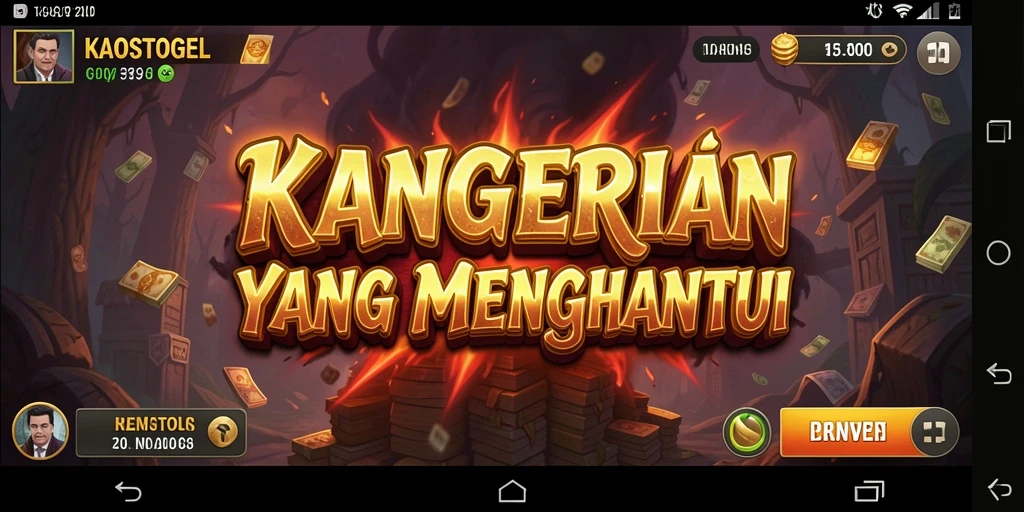 Tangkapan layar gameplay <strong>KAOSTOGEL</strong> menampilkan suasana Horror yang mendebarkan.